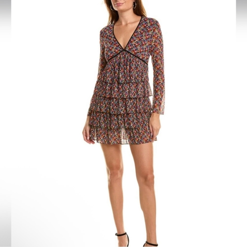 The Kooples Multicolor Floral Mini Dress
